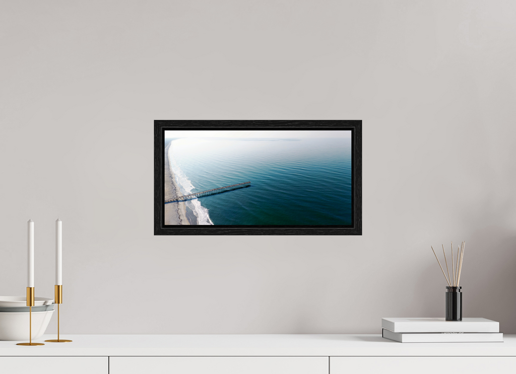 15.8 x 8″, Floater Frame Ocean Serenity