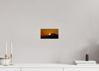 sunset silhouette dramatic coastal wall art photography