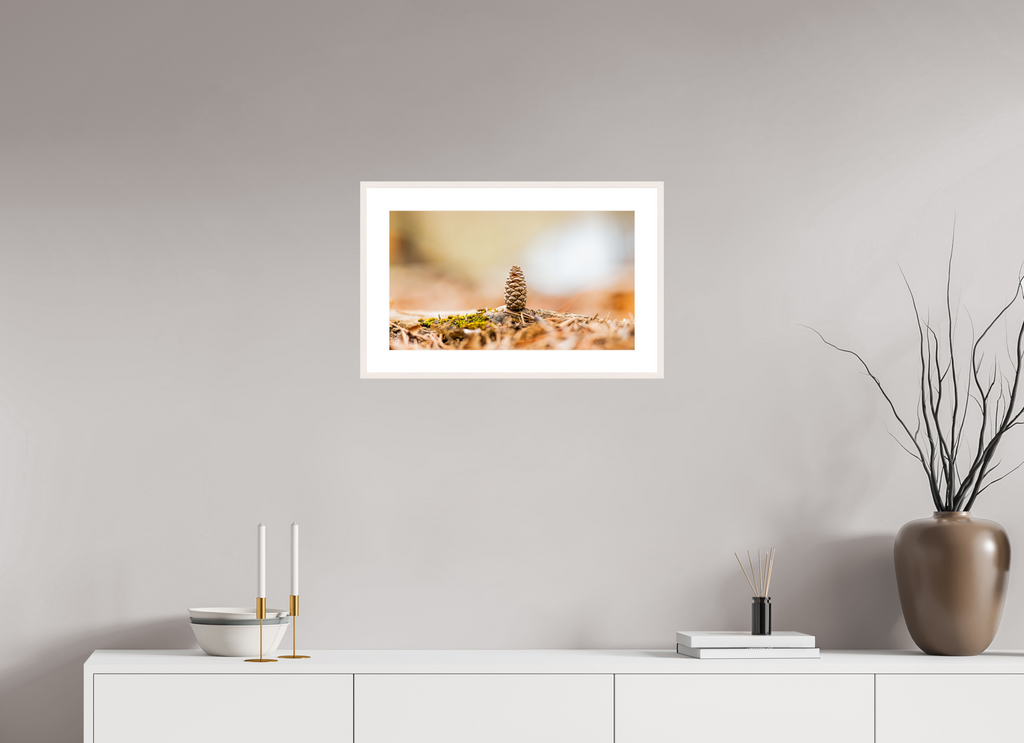 Macro Cone Modern Abstract Textured Wall Art