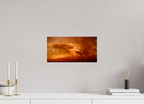 15.6 x 8″, Photo Print On Fuji Crystal DP II Crimson Horizon fine art storm photograph