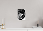 8 x 11.2″, Photo Print Under Acrylic Glass Monochrome Vortex monochrome Vortex fine art print