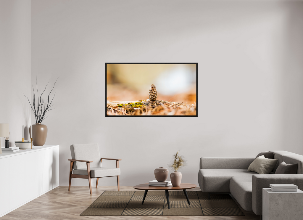 Macro Cone Modern Abstract Textured Wall Art