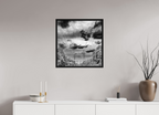 24 x 24.6″, Floater Frame Powers of Contrast black and white fine art print