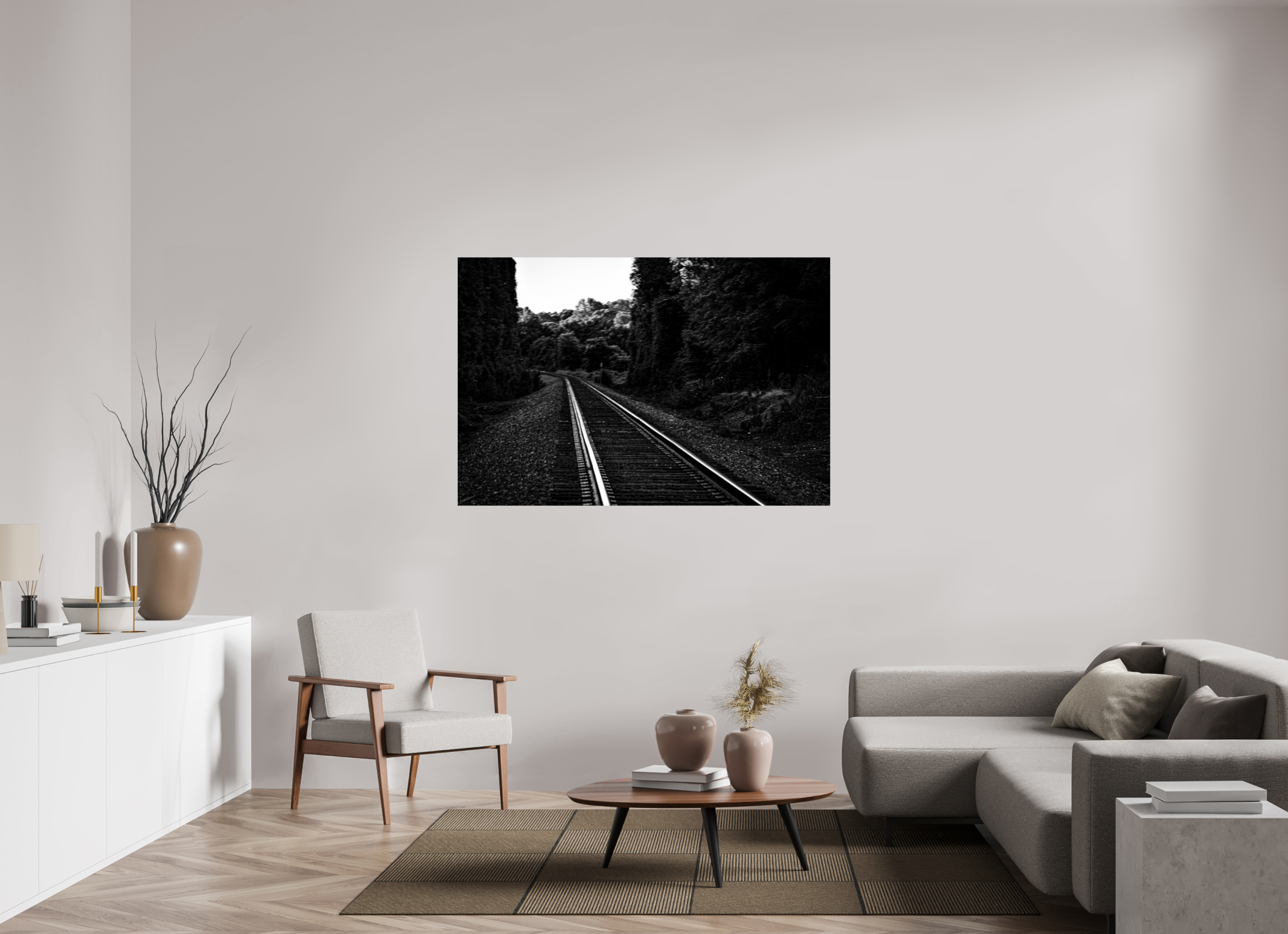 60 x 40″, Photo Print On Fuji Crystal DP II Parallel Paths