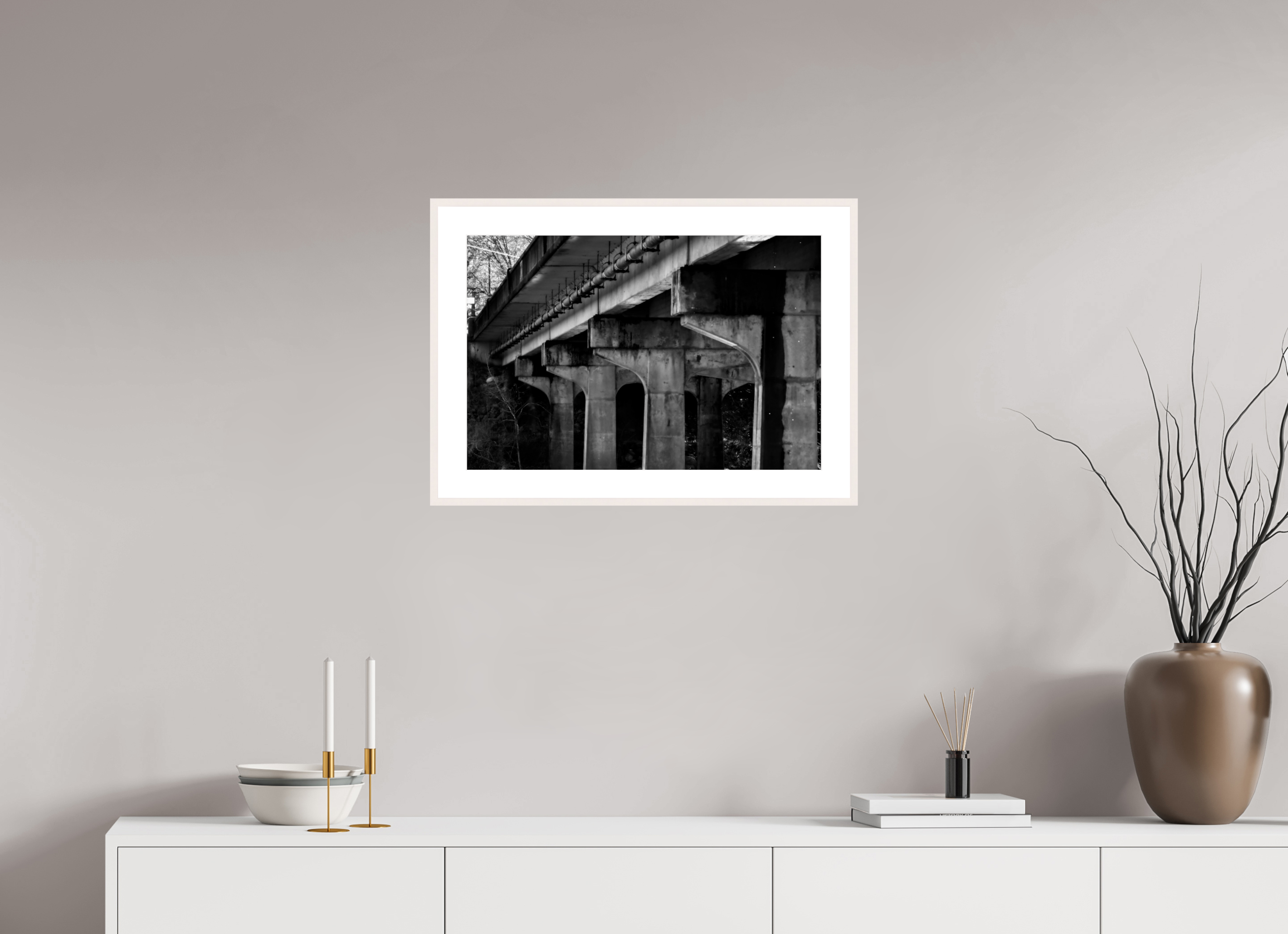 24 x 16″, Changeable Magnetic Frame Shadowed Structure
