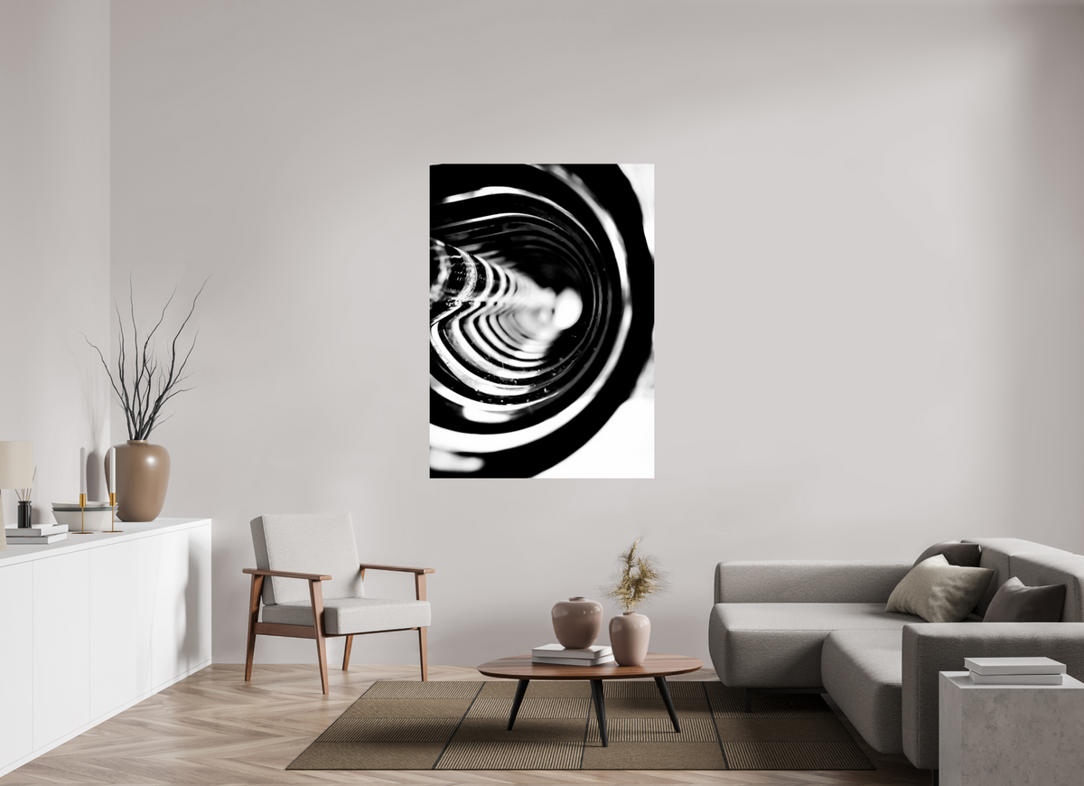43 x 60.2″, Photo Print On Fuji Crystal DP II Monochrome Vortex monochrome Vortex fine art print