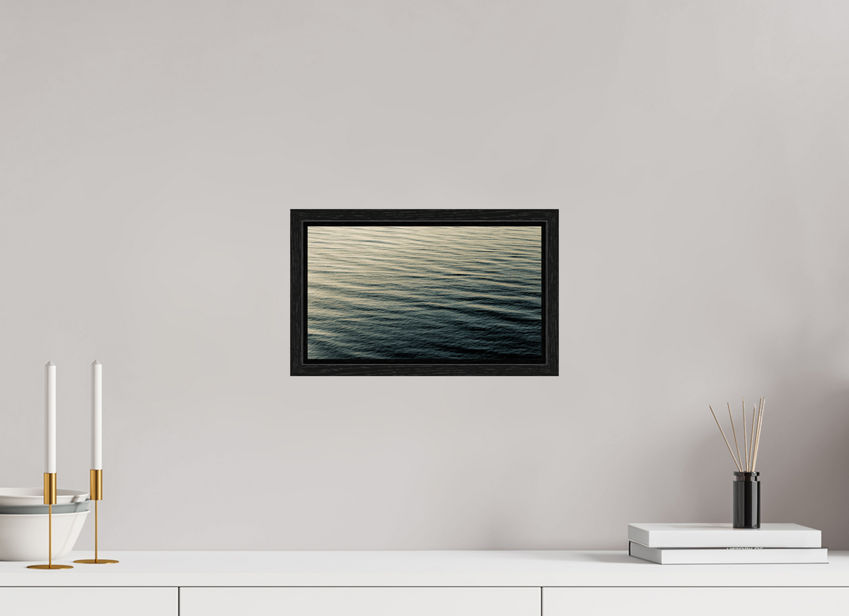 12 x 6.8″, Floater Frame Nordic Tide fine art print ocean waves