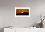 sunset silhouette dramatic coastal wall art photography