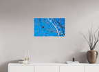 Brilliant Red Bold Contemporary Abstract Wall Art