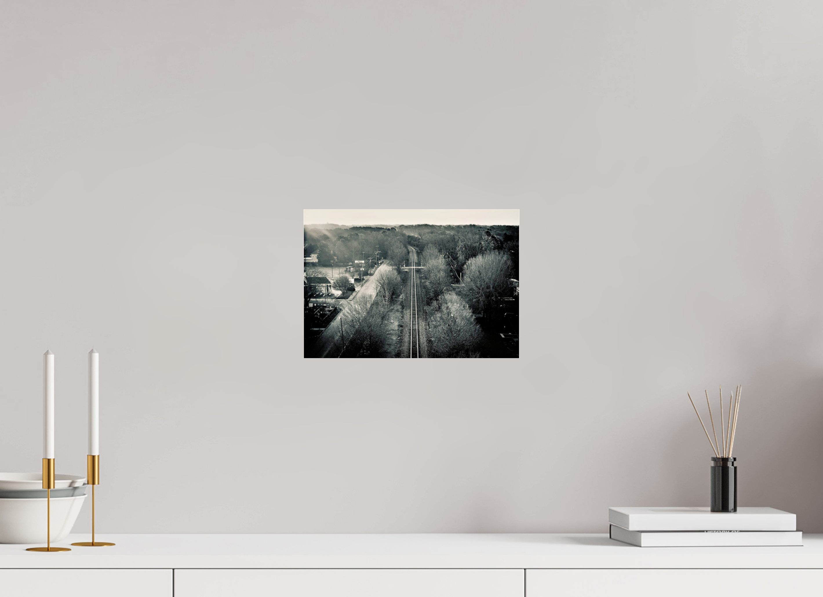 11.6 x 8″, Photo Print Under Acrylic Glass Filtered Rays