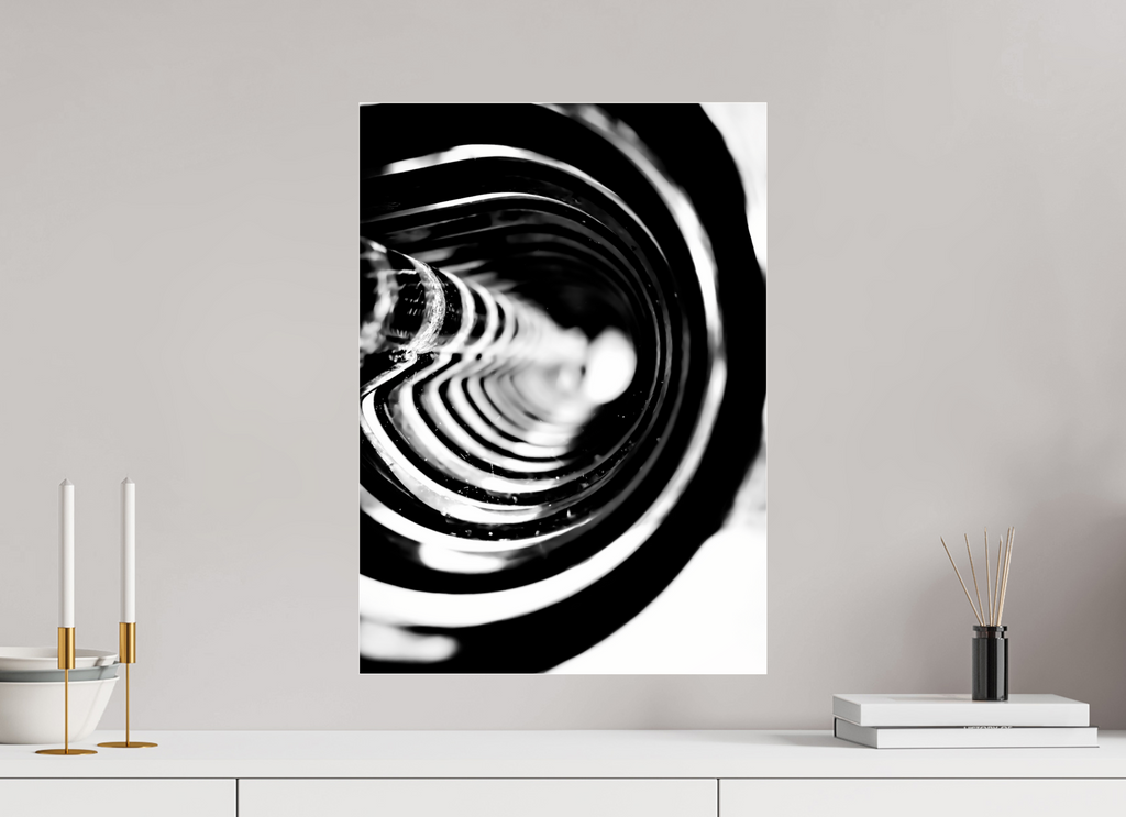16 x 22.4″, Photo Print Under Acrylic Glass Monochrome Vortex monochrome Vortex fine art print