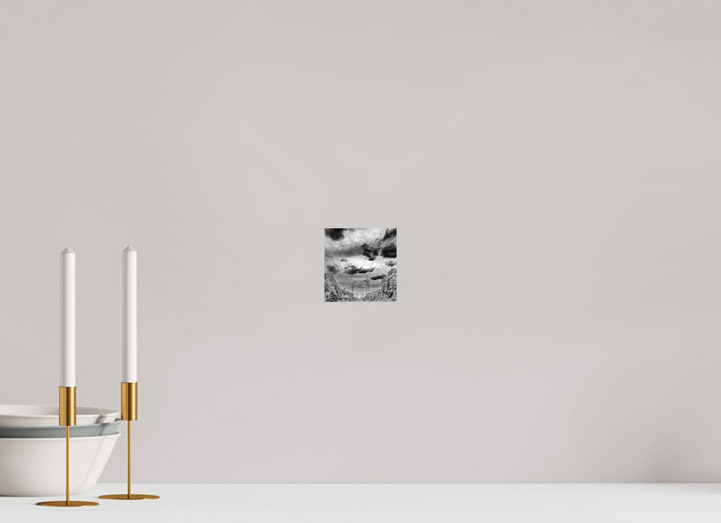 4 x 4.1″, Photo Print On Fuji Crystal DP II Powers of Contrast black and white fine art print