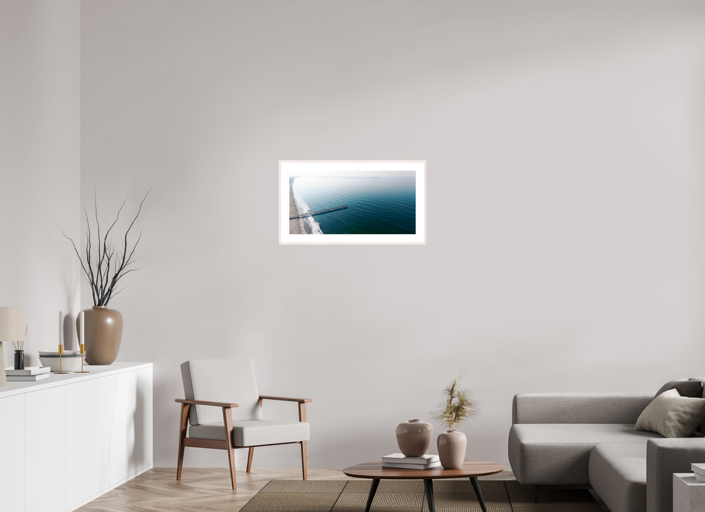 29.6 x 15″, Changeable Magnetic Frame Ocean Serenity