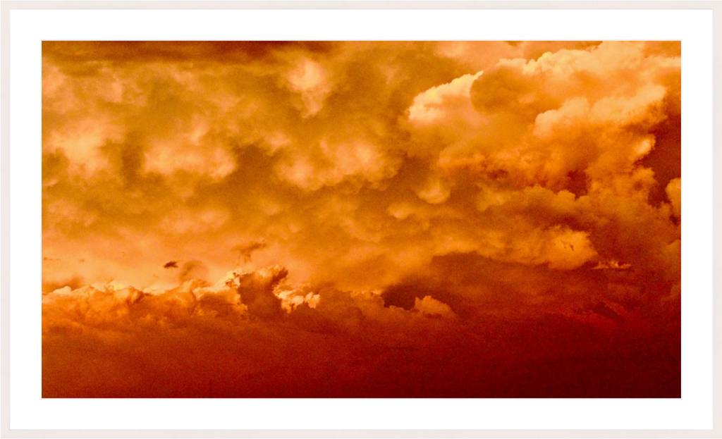 golden inferno fine art photograph