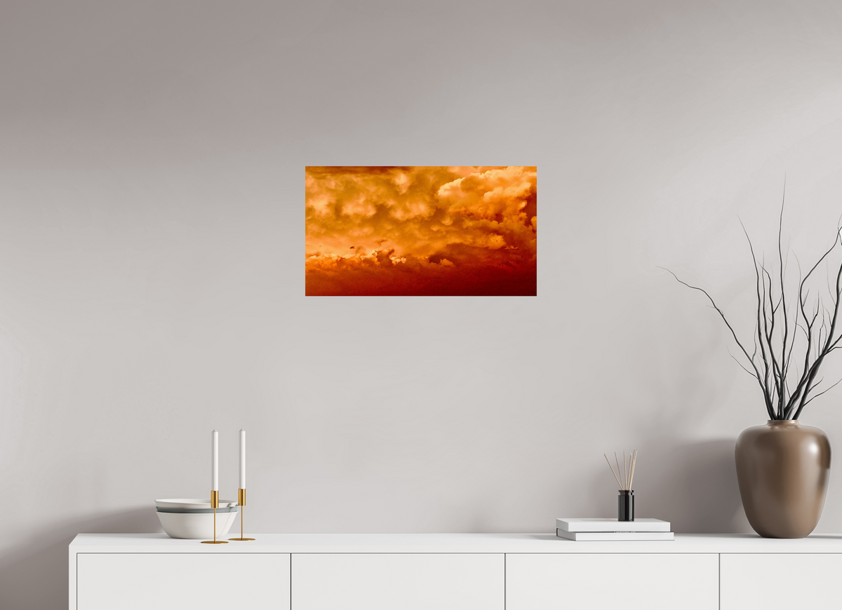 24 x 13.5″, Photo Print On Fuji Crystal DP II Golden Inferno golden inferno fine art photograph
