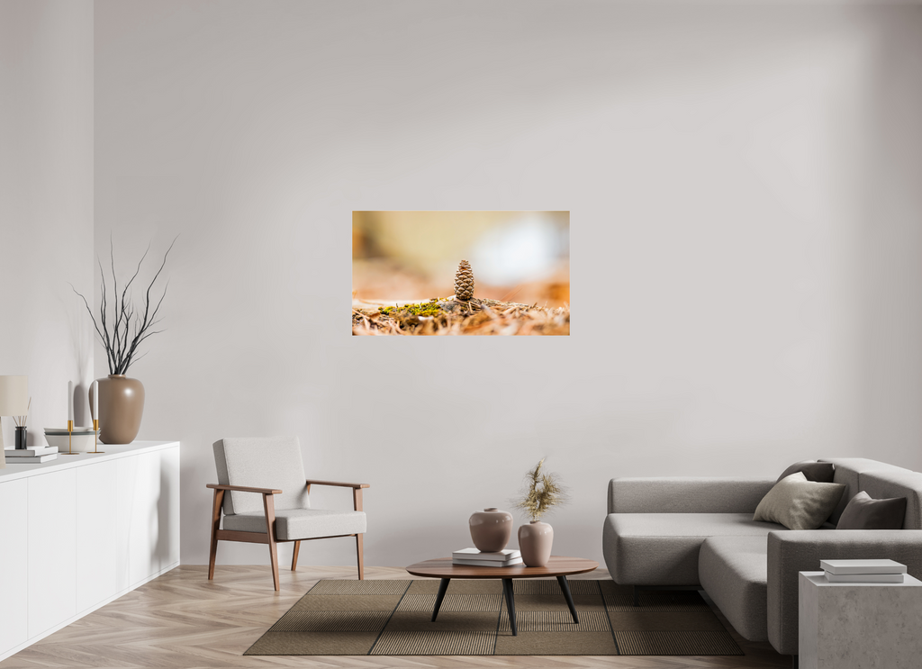 Macro Cone Modern Abstract Textured Wall Art
