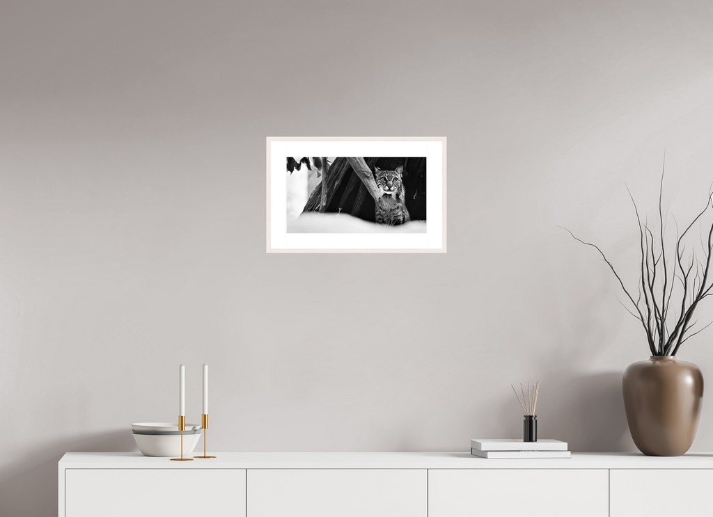 17.2 x 9.5″, Changeable Magnetic Frame Lynx Dreams