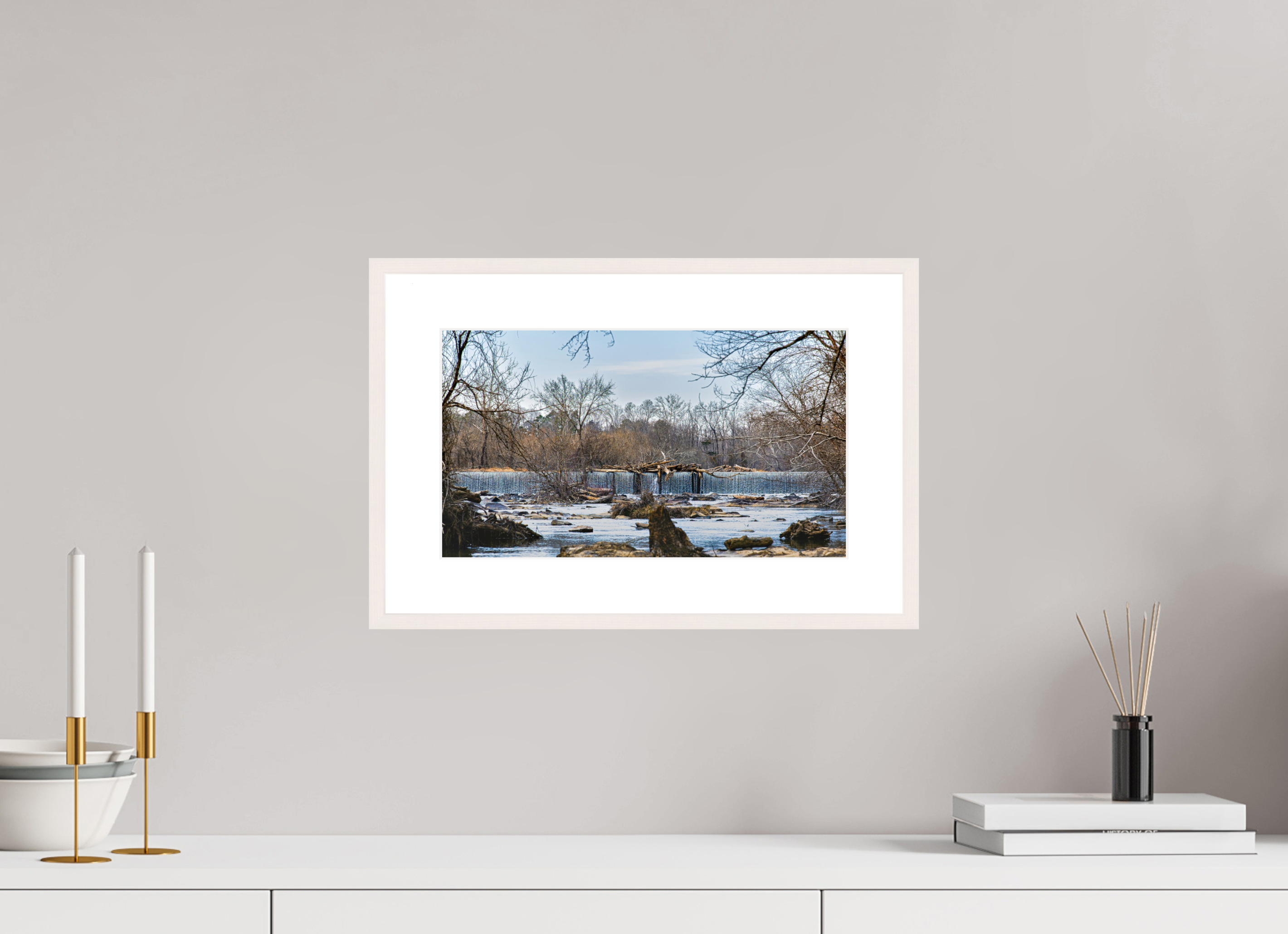 14 x 8″, Changeable Magnetic Frame A Study in Stillness