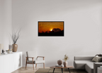 sunset silhouette dramatic coastal wall art photography