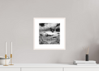 9.5 x 9.8″, Changeable Magnetic Frame Powers of Contrastblack and white fine art print