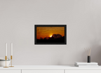 sunset silhouette dramatic coastal wall art photography