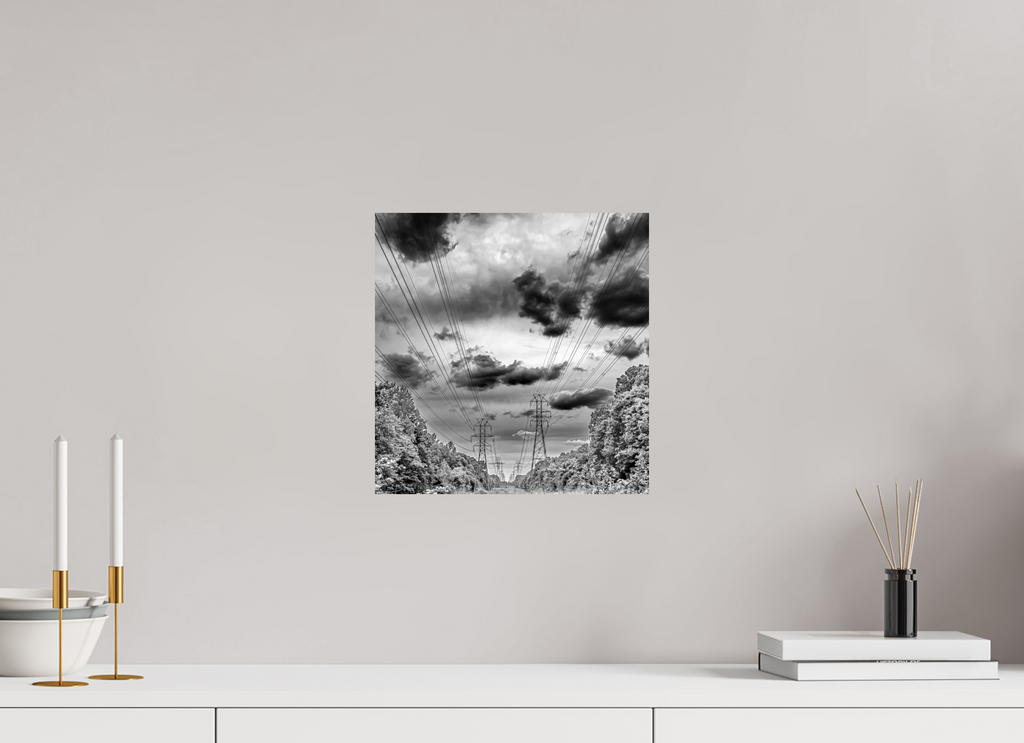 12 x 12.3″, Photo Print On Fuji Crystal DP II Powers of Contrast black and white fine art print