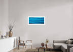 34.7 x 15″, Changeable Magnetic Frame Ocean Whispers minimalist ocean photography print