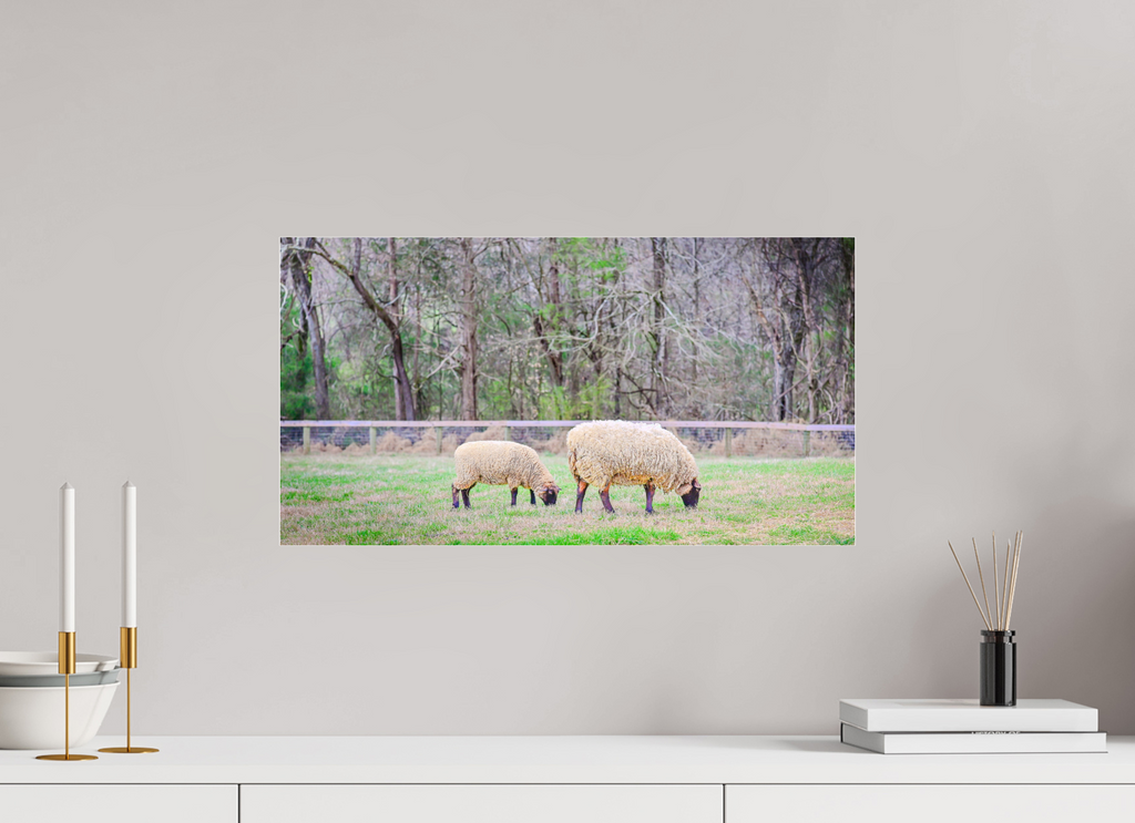 ranquil Pastures Serene Countryside Landscape Wall Art