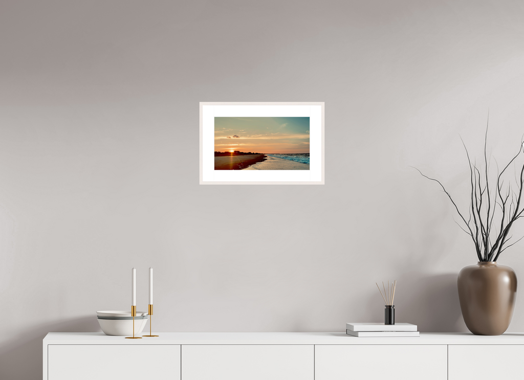 16 x 9″, Changeable Magnetic Frame Golden Hour Glow