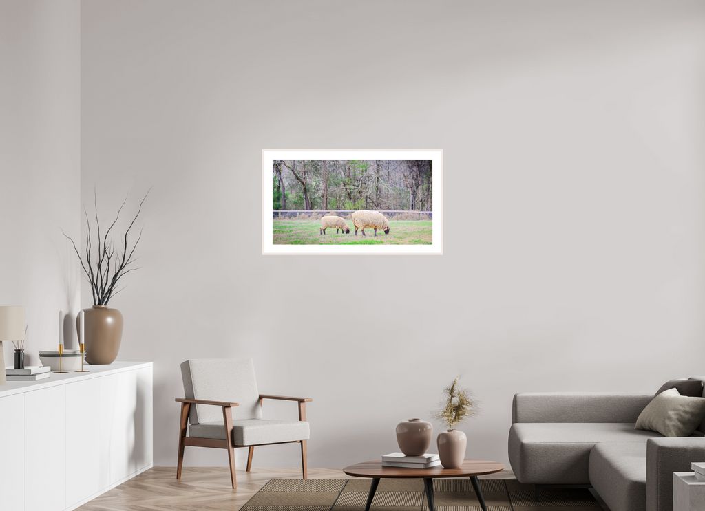 ranquil Pastures Serene Countryside Landscape Wall Art