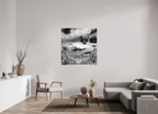 47 x 48.3″, Photo Print On Fuji Crystal DP II Powers of Contrast black and white fine art print