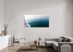 69.1 x 35″, Photo Print Under Acrylic Glass Ocean Serenity