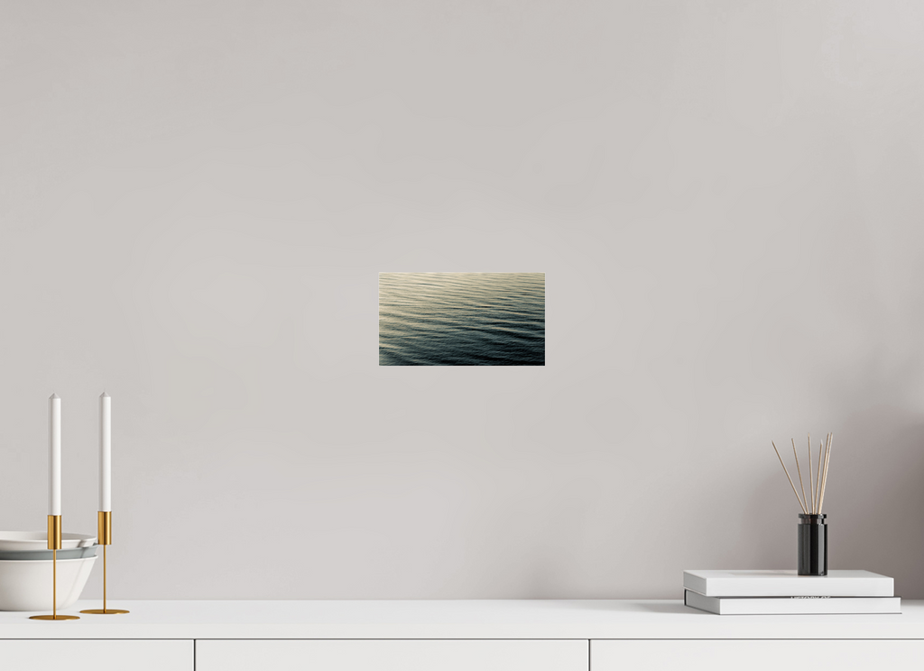 8 x 4.5″, Photo Print Under Acrylic Glass Nordic Tide fine art print ocean waves