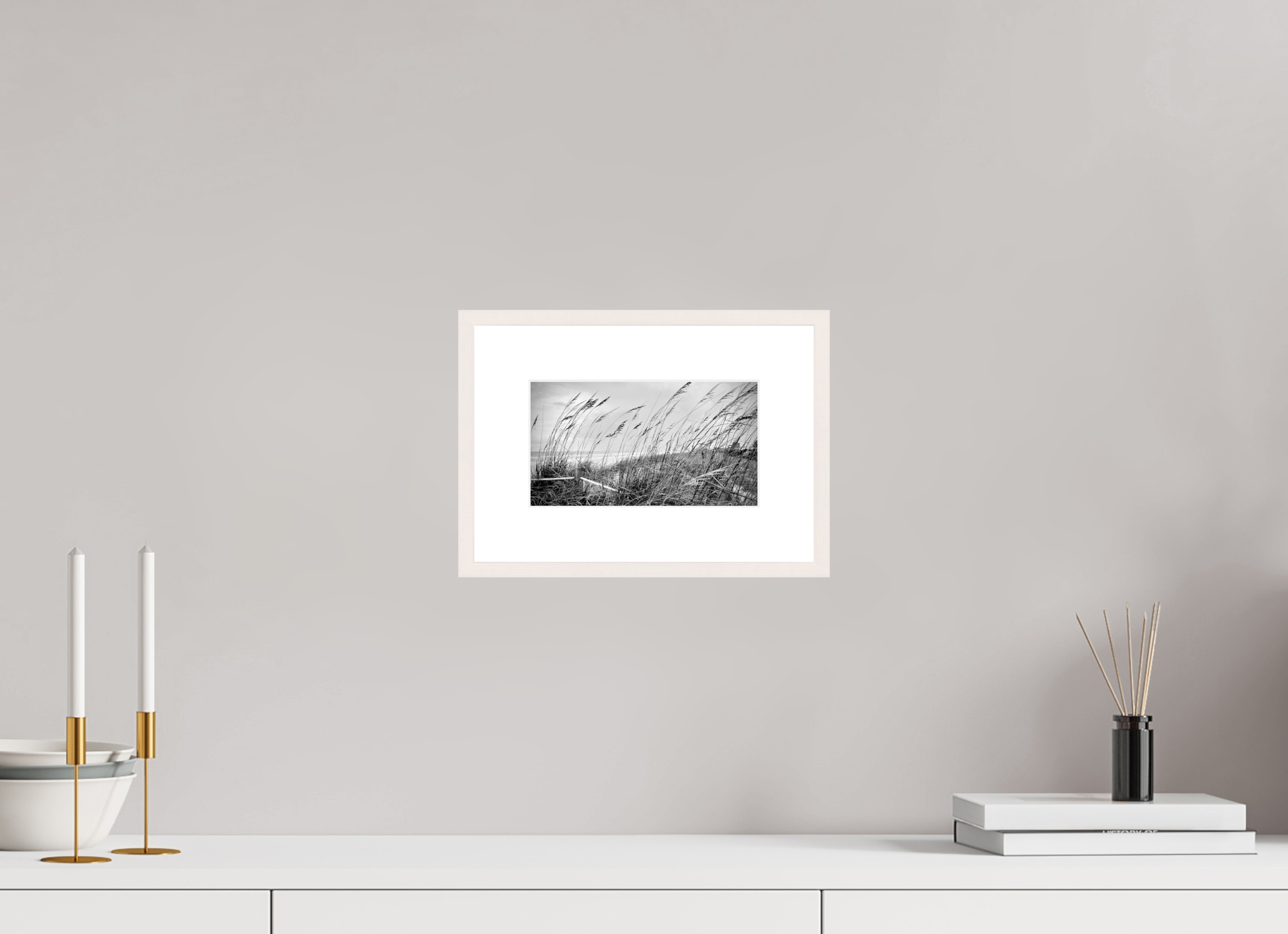 8 x 4.5″, Changeable Magnetic Frame Whispering Sea Oats