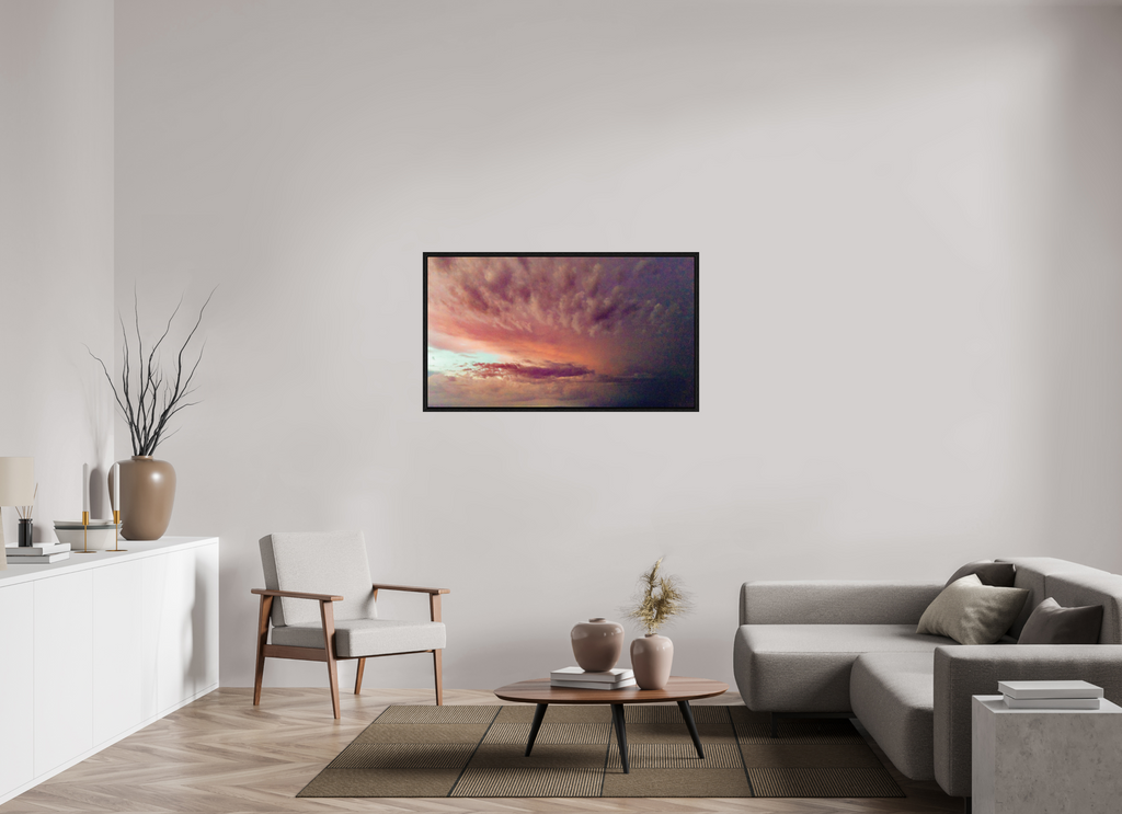 july horizon dramatic sunset coastal wall art photography