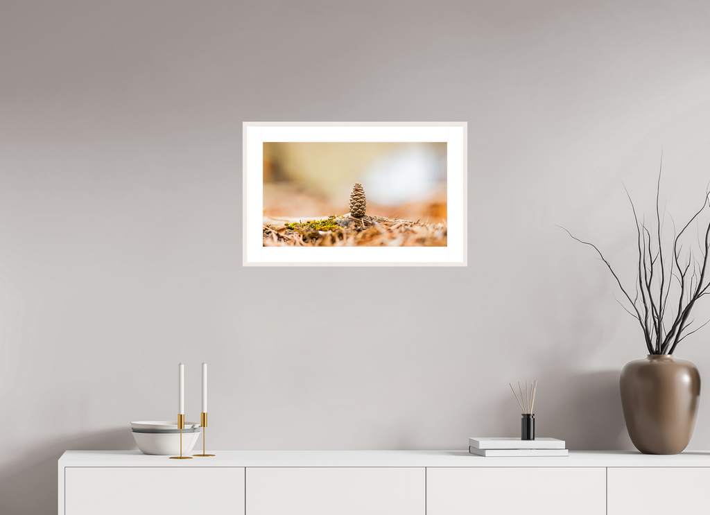 Macro Cone Modern Abstract Textured Wall Art