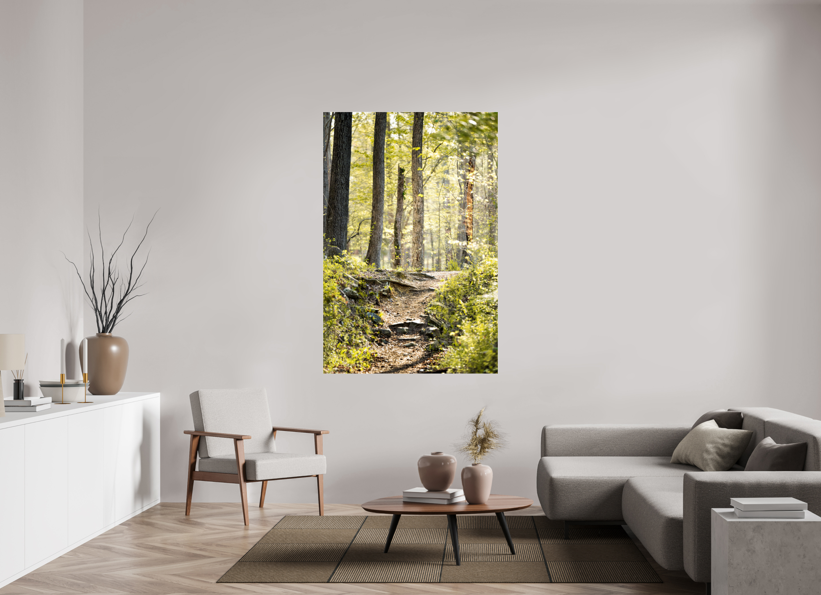 44 x 66″, Photo Print Under Acrylic Glass Morning Light