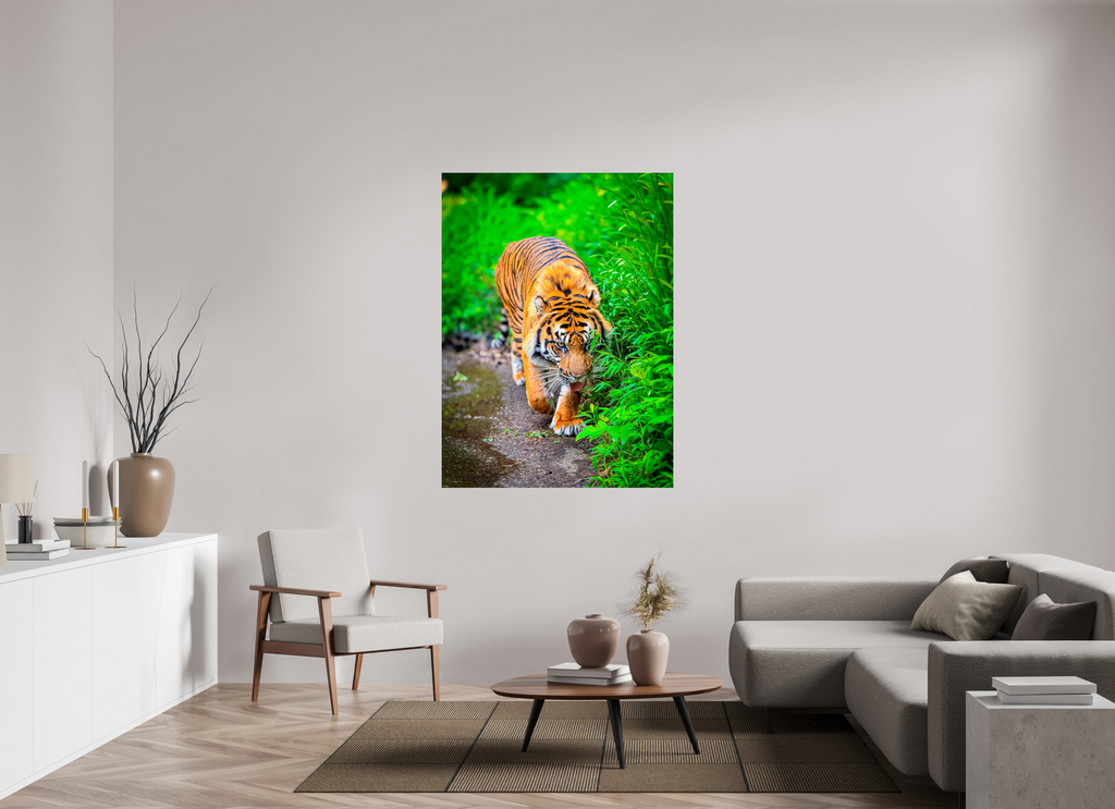 On the Prowl Bold Contemporary Wildlife Wall Art