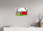 A Countryside Print Serene Rustic Landscape Wall Art