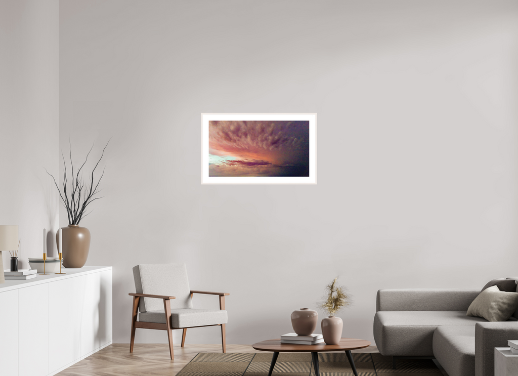 july horizon dramatic sunset coastal wall art photography