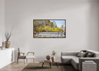 nature's cascade serene river landscape wall art photography