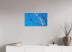 Brilliant Red Bold Contemporary Abstract Wall Art