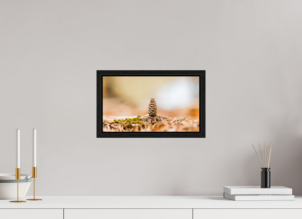 Macro Cone Modern Abstract Textured Wall Art
