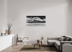 55 x 30.9″, Photo Print Under Acrylic Glass Monochrome Swell