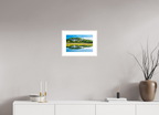 14.7 x 9.5″, Changeable Magnetic Frame Serene Marsh Landscape Fine Art Photography Print