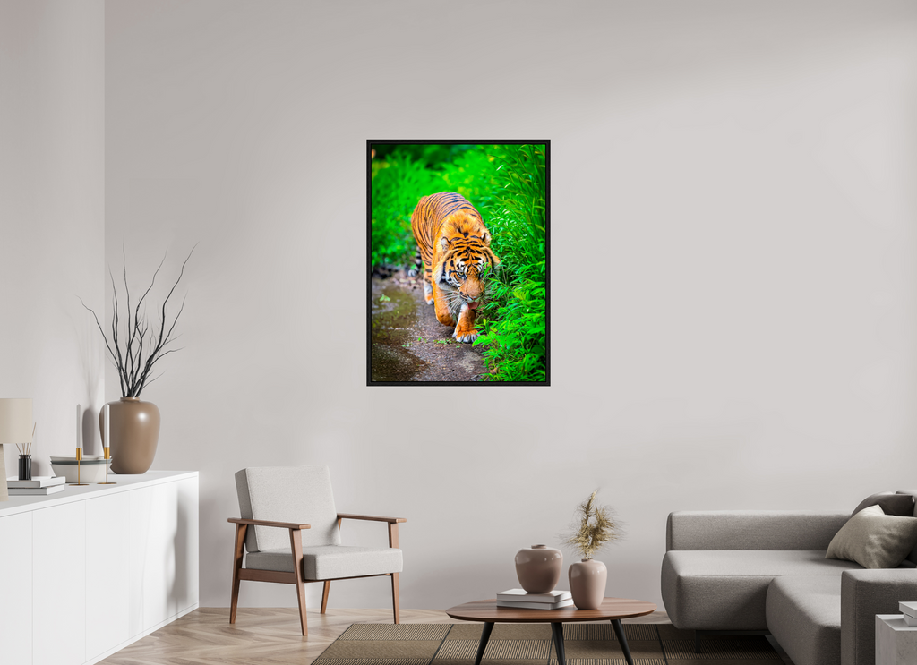 On the Prowl Bold Contemporary Wildlife Wall Art