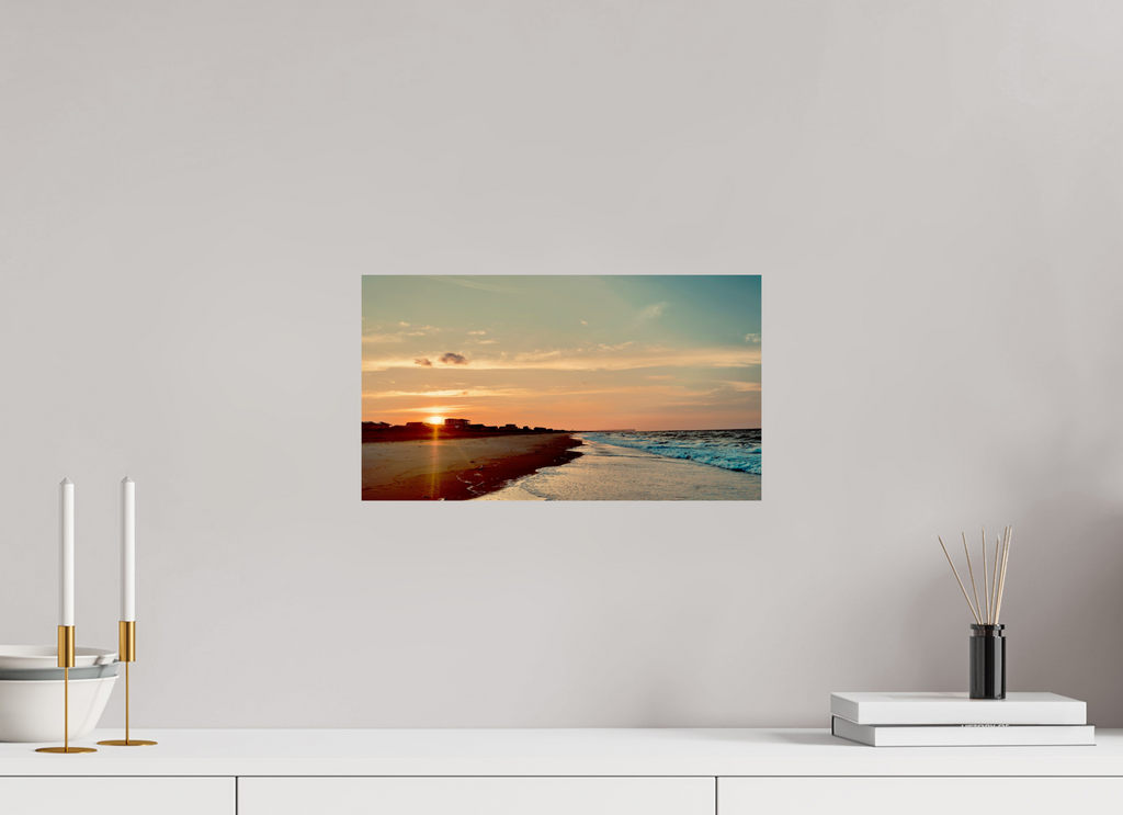 16 x 9″, Photo Print On Fuji Crystal DP II Golden Hour Glow