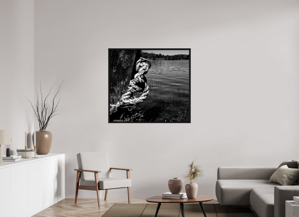 43.3 x 39″, Floater Frame Nautical