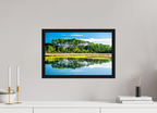 18.6 x 12″, Floater Frame Serene Marsh Landscape Fine Art Photography Print