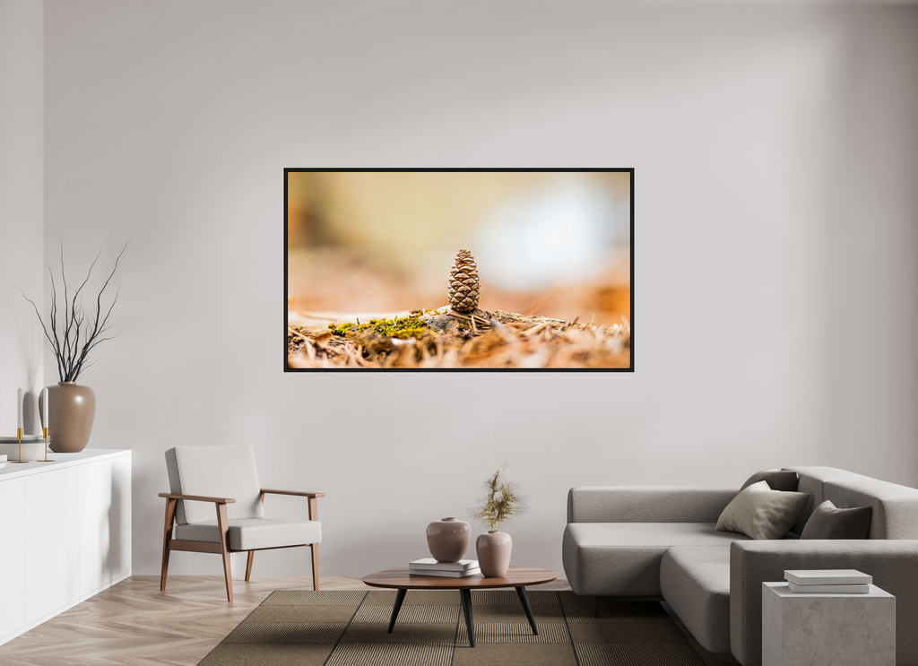 Macro Cone Modern Abstract Textured Wall Art